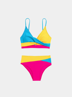 Women’s Criss Cross High Waist Bikini Set